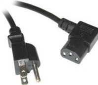6FT Right Angle Power Cord